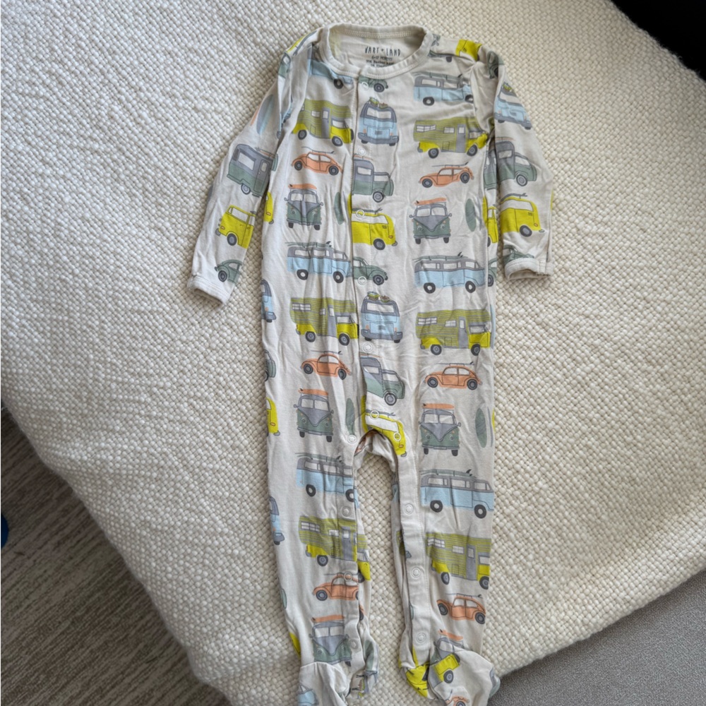 Hart+Land Buses Footie, 6-12mo